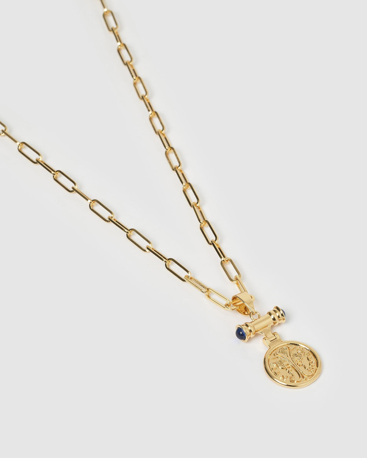 Colar Pingente Moeda Florentina Adoro - Ouro 18K | SILLENE