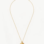 Colar Pingente Moeda Romana Longo - Ouro 18K | SILLENE