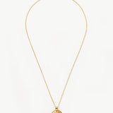 Colar Pingente Moeda Romana Longo - Ouro 18K | SILLENE