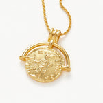 Colar Pingente Moeda Romana - Ouro 18K | SILLENE