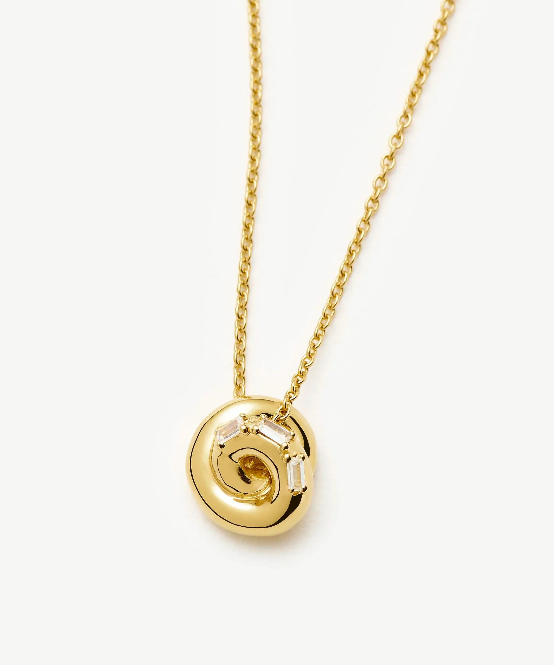 Colar Pingente Nó Cravejado - Ouro 18K | SILLENE