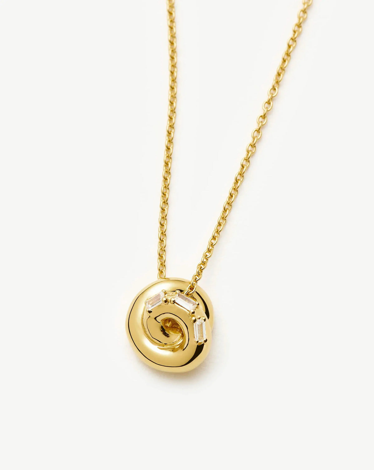 Colar Pingente Nó Cravejado - Ouro 18K | SILLENE