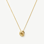 Colar Pingente Nó Cravejado - Ouro 18K | SILLENE