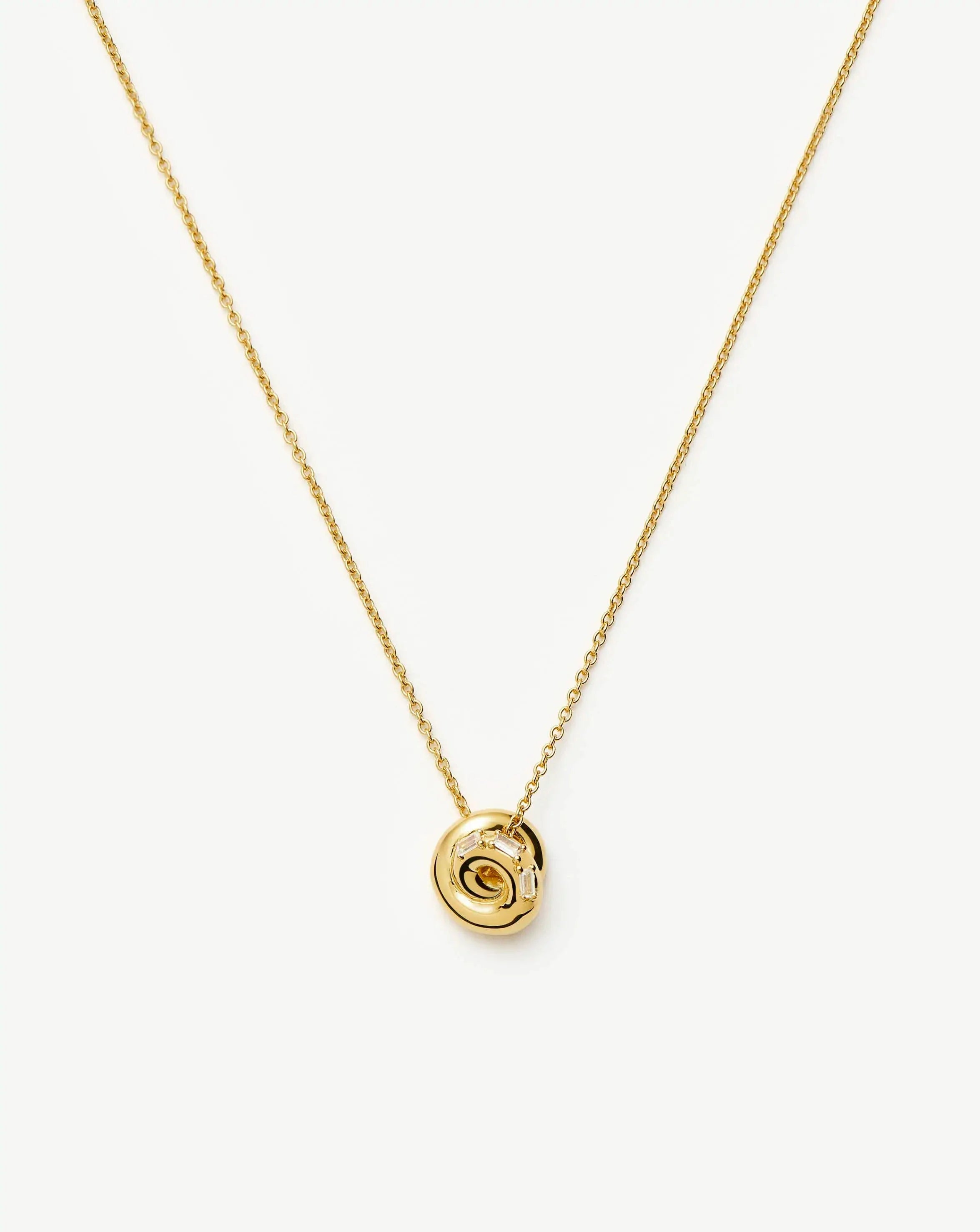 Colar Pingente Nó Cravejado - Ouro 18K | SILLENE