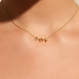 Colar Pingente Nome Personalizado - Ouro 18K | SILLENE