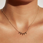 Colar Pingente Nome Personalizado - Ouro 18K | SILLENE