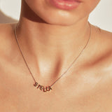 Colar Pingente Nome Personalizado - Ouro 18K | SILLENE