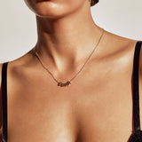 Colar Pingente Nome Personalizado - Ouro 18K | SILLENE