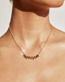 Colar Pingente Nome Personalizado - Ouro 18K | SILLENE