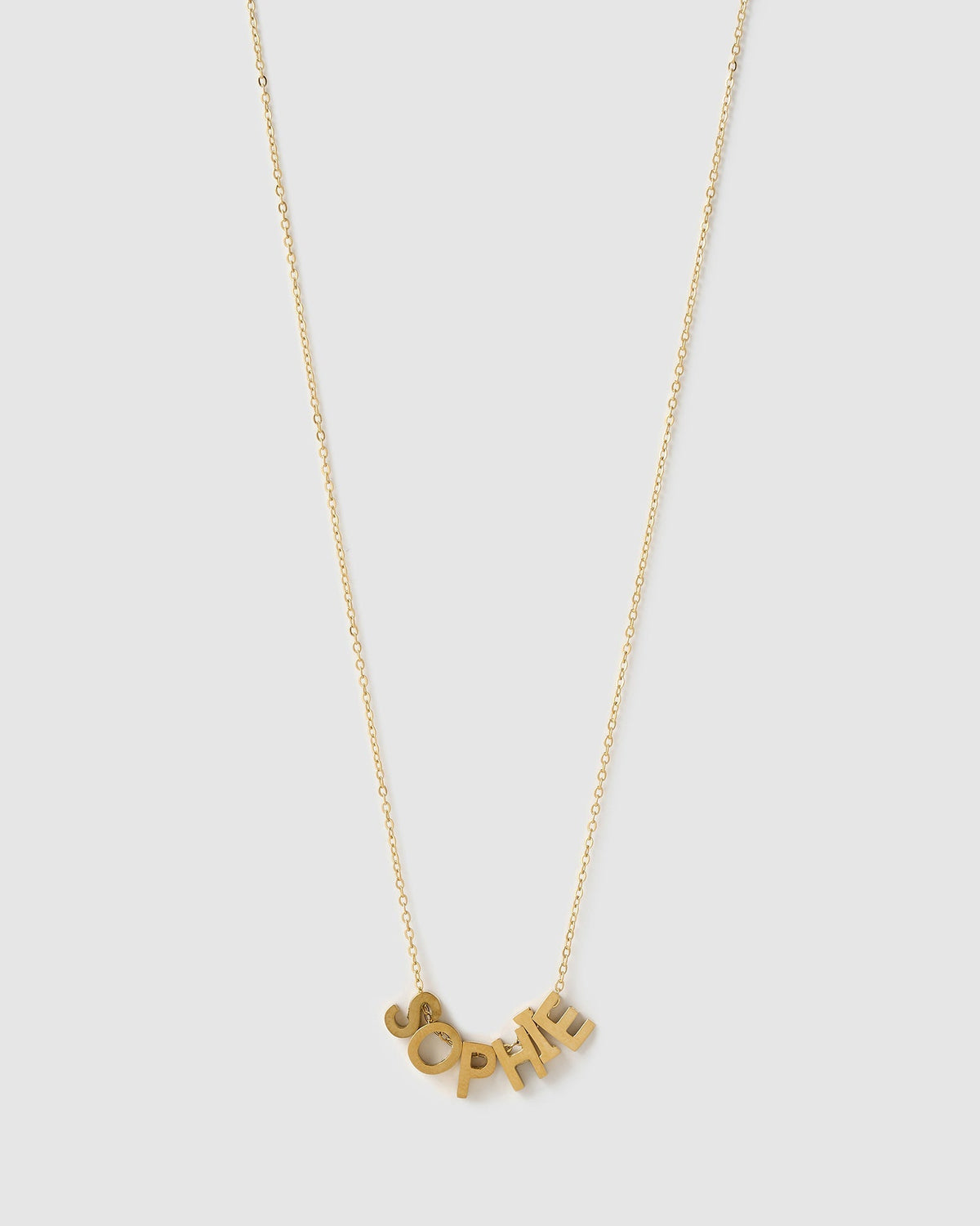 Colar Pingente Nome Personalizado - Ouro 18K | SILLENE - uso