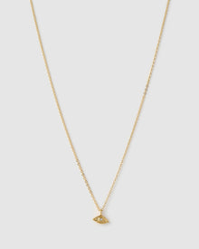 Colar Pingente Olho Grego Mini Elysian - Ouro 18K | SILLENE