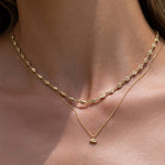 Colar Pingente Olho Grego Mini Elysian - Ouro 18K | SILLENE