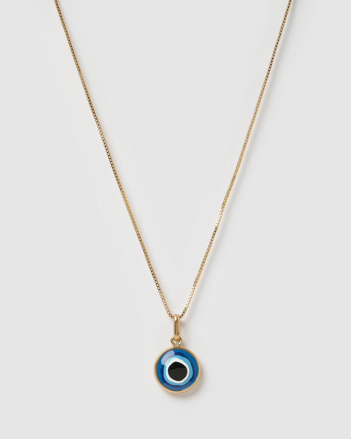Colar Pingente Olho Grego Occhio - Ouro 18K | SILLENE