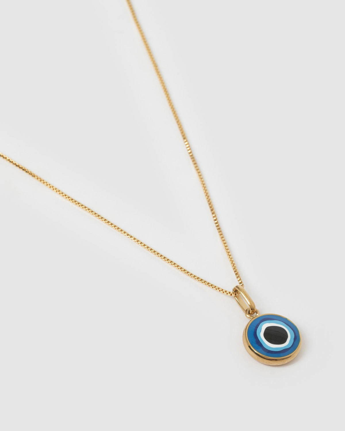 Colar Pingente Olho Grego Occhio - Ouro 18K | SILLENE