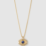 Colar Pingente Olho Grego Zen - Ouro 18K | SILLENE