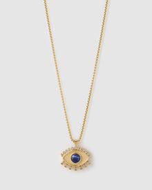 Colar Pingente Olho Grego Zen - Ouro 18K | SILLENE
