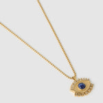 Colar Pingente Olho Grego Zen - Ouro 18K | SILLENE