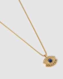Colar Pingente Olho Grego Zen - Ouro 18K | SILLENE