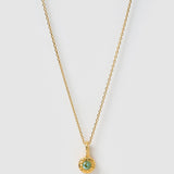 Colar Pingente Pedra do Mês - Ouro 18K | SILLENE - Março