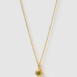 Colar Pingente Pedra do Mês - Ouro 18K | SILLENE - Agosto