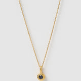 Colar Pingente Pedra do Mês - Ouro 18K | SILLENE - Setembro