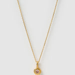 Colar Pingente Pedra do Mês - Ouro 18K | SILLENE - Outubro