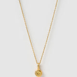 Colar Pingente Pedra do Mês - Ouro 18K | SILLENE - Novembro