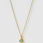 Colar Pingente Pedra do Mês - Ouro 18K | SILLENE - Dezembro