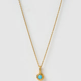Colar Pingente Pedra do Mês - Ouro 18K | SILLENE - Dezembro