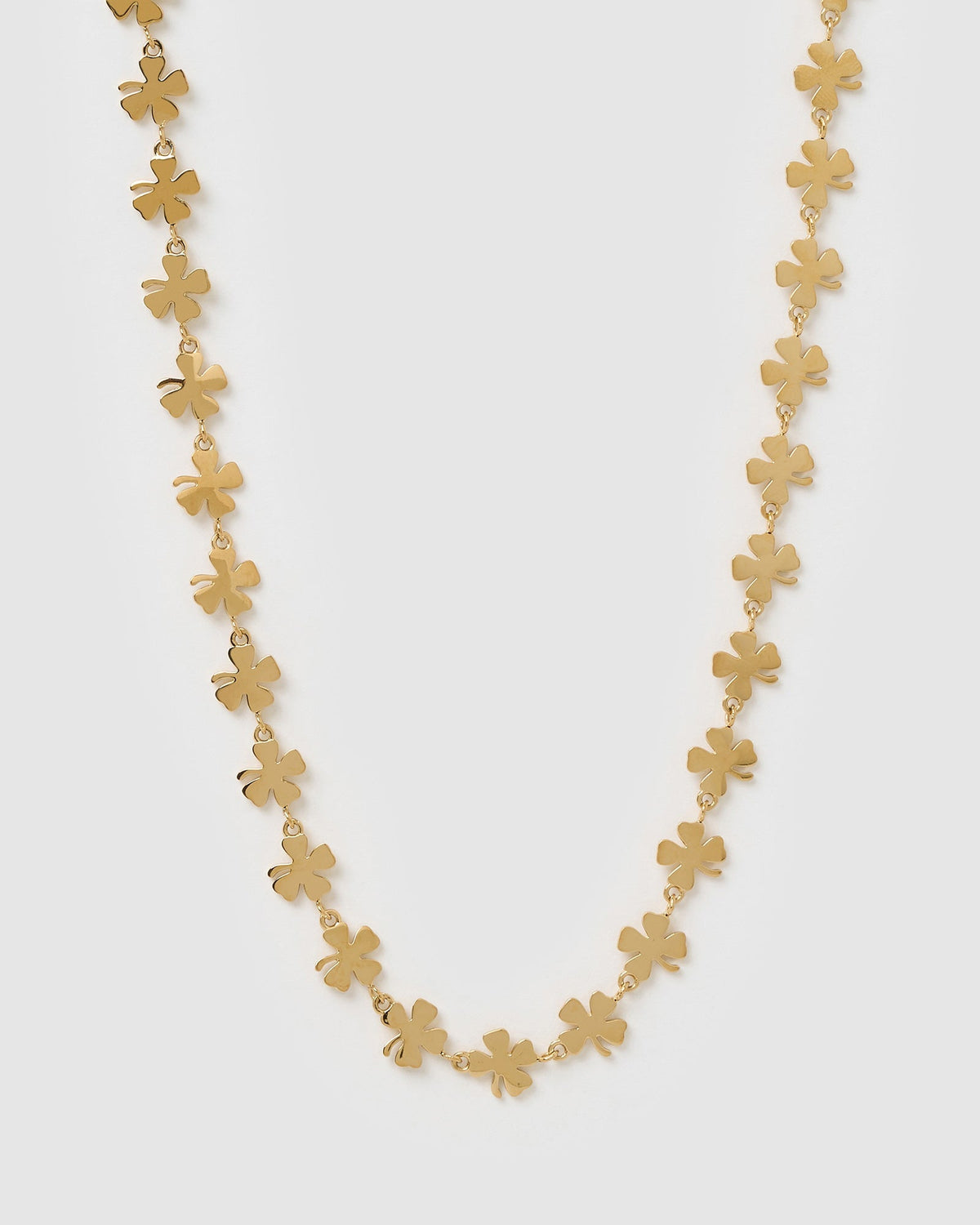 Colar Pingente Trevo da Sorte - Ouro 18K | SILLENE