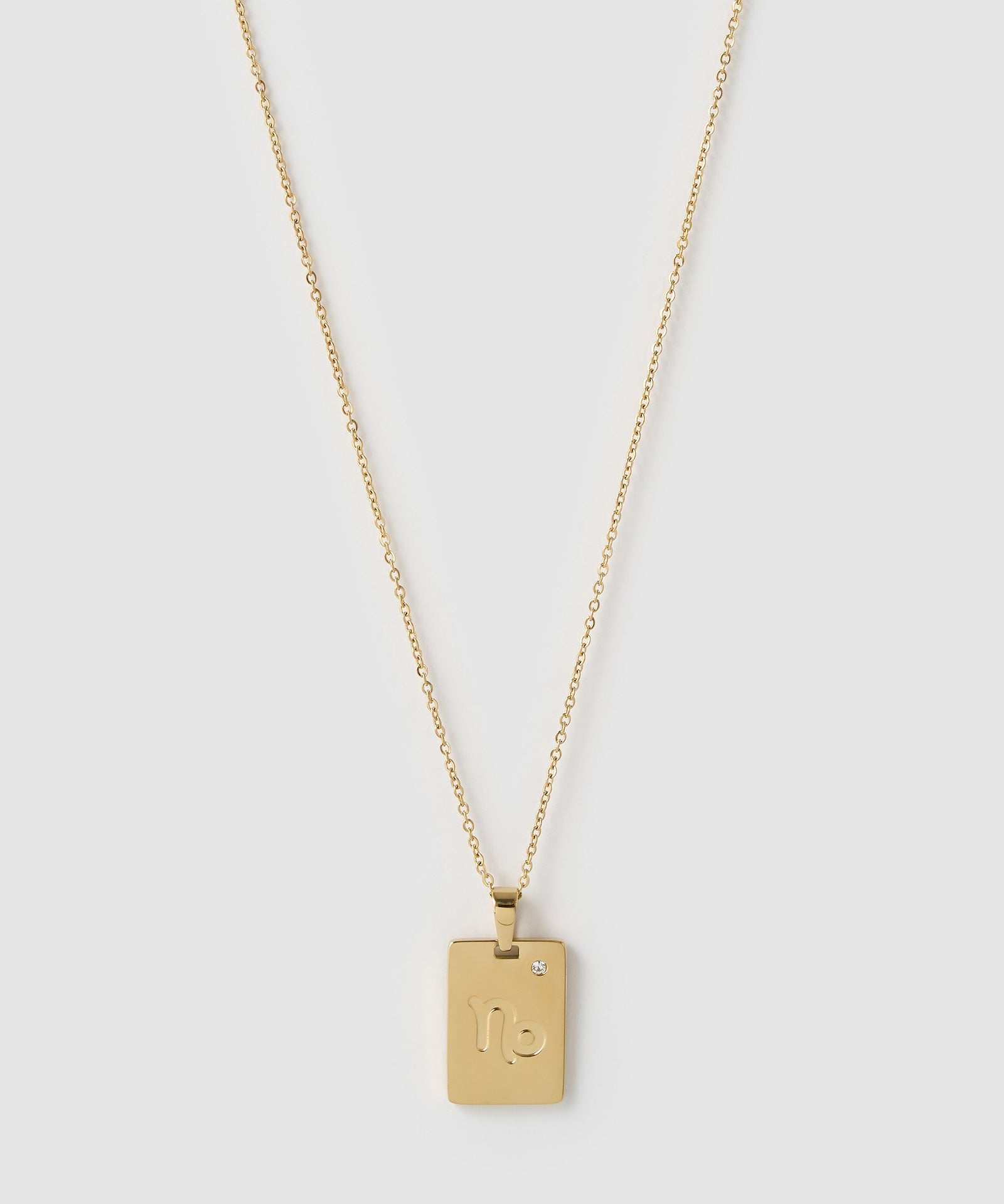 Colar Pingente Zodíaco - Ouro 18K | SILLENE - Capricórnio