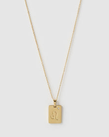 Colar Pingente Zodíaco - Ouro 18K | SILLENE - Leão