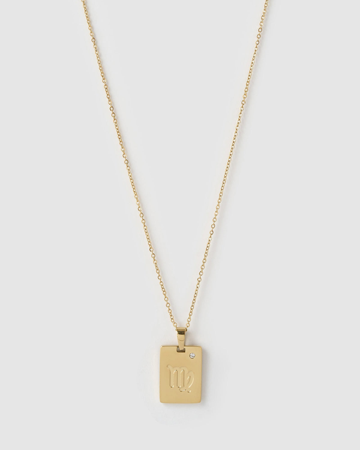 Colar Pingente Zodíaco - Ouro 18K | SILLENE - Virgem