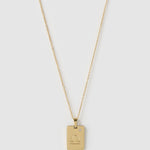 Colar Pingente Zodíaco - Ouro 18K | SILLENE - Libra