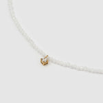 Colar Pingentes Cristal Branco Taylor - Ouro 18K | SILLENE