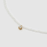 Colar Pingentes Cristal Branco Taylor - Ouro 18K | SILLENE