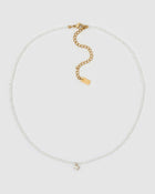 Colar Pingentes Cristal Branco Taylor - Ouro 18K | SILLENE
