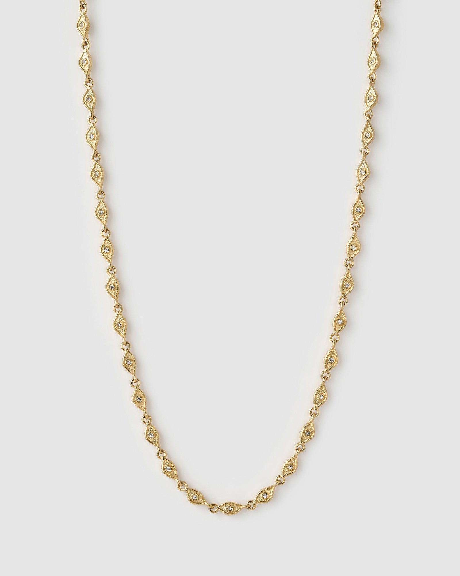 Colar Pingentes Olho Grego Elysian - Ouro 18K | SILLENE