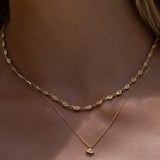 Colar Pingentes Olho Grego Elysian - Ouro 18K | SILLENE