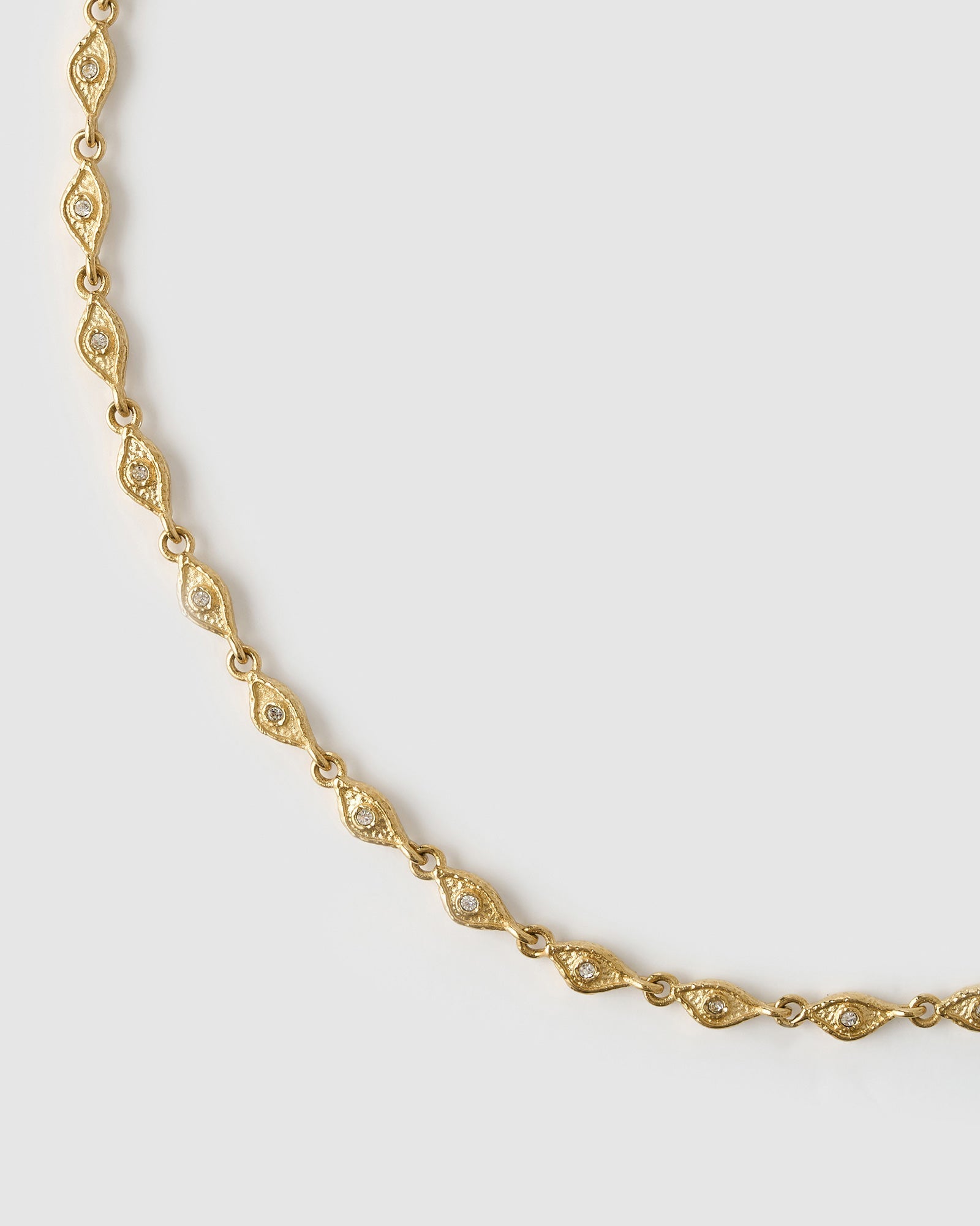 Colar Pingentes Olho Grego Elysian - Ouro 18K | SILLENE