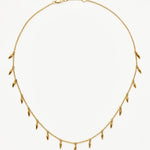Colar Pingentes Presas Mini - Ouro 18K | SILLENE