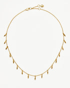 Colar Pingentes Presas Mini - Ouro 18K | SILLENE