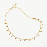 Colar Pingentes Presas Mini - Ouro 18K | SILLENE