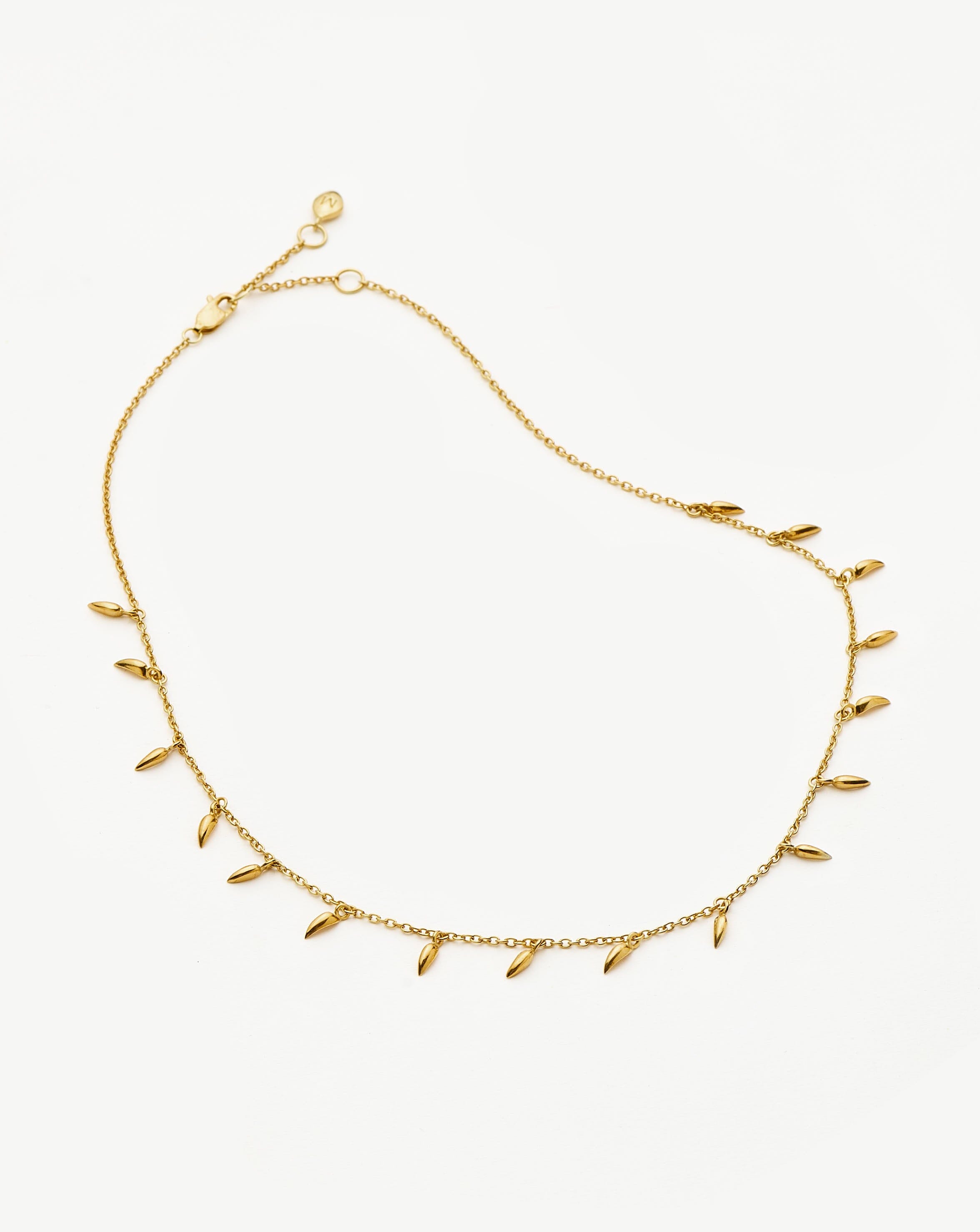 Colar Pingentes Presas Mini - Ouro 18K | SILLENE