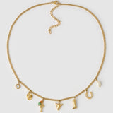 Colar Pingentes Rodeo - Ouro 18K | SILLENE