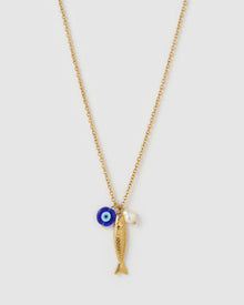 Colar Pingentes Sereia Sirena - Ouro 18K | SILLENE