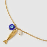 Colar Pingentes Sereia Sirena - Ouro 18K | SILLENE