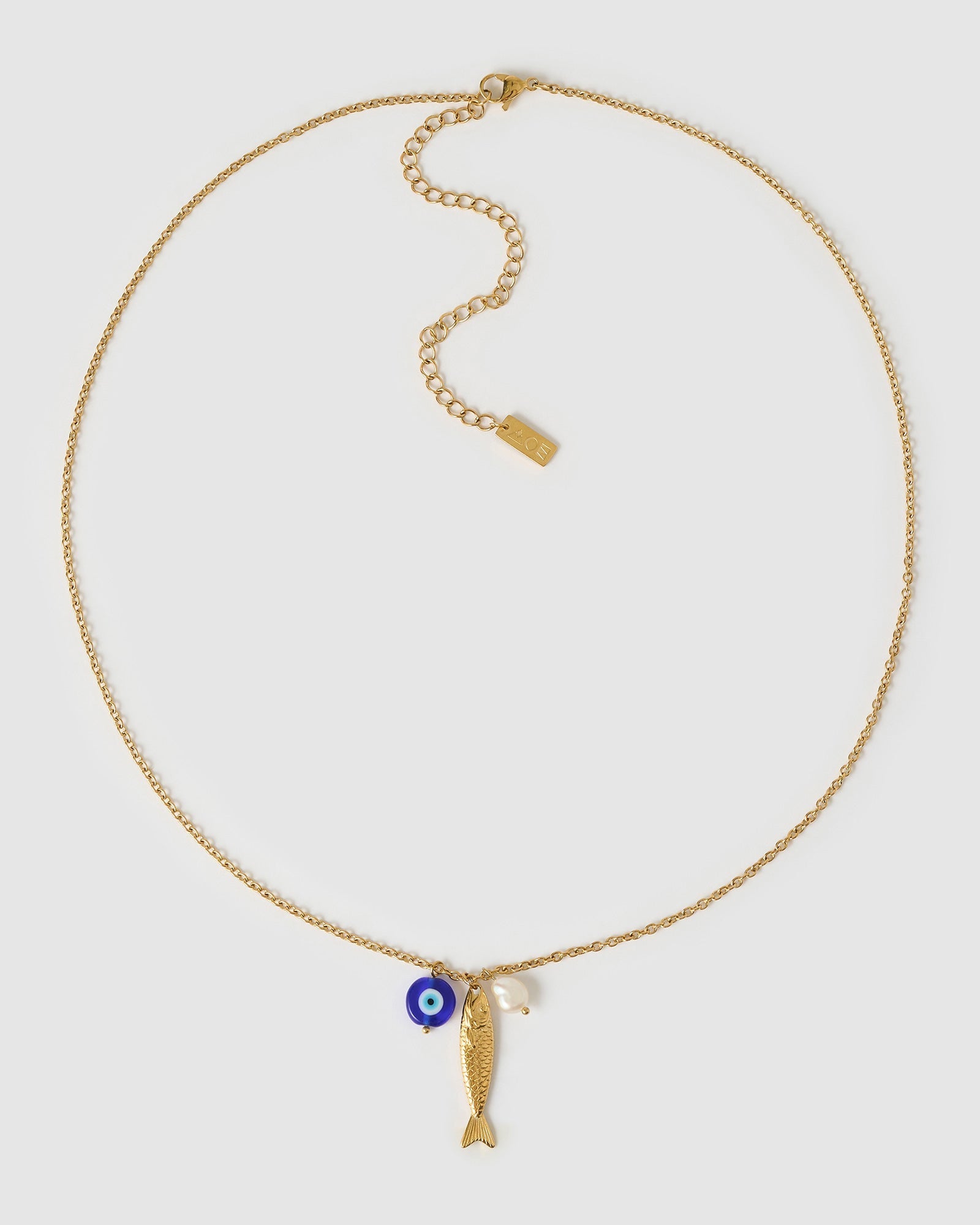 Colar Pingentes Sereia Sirena - Ouro 18K | SILLENE