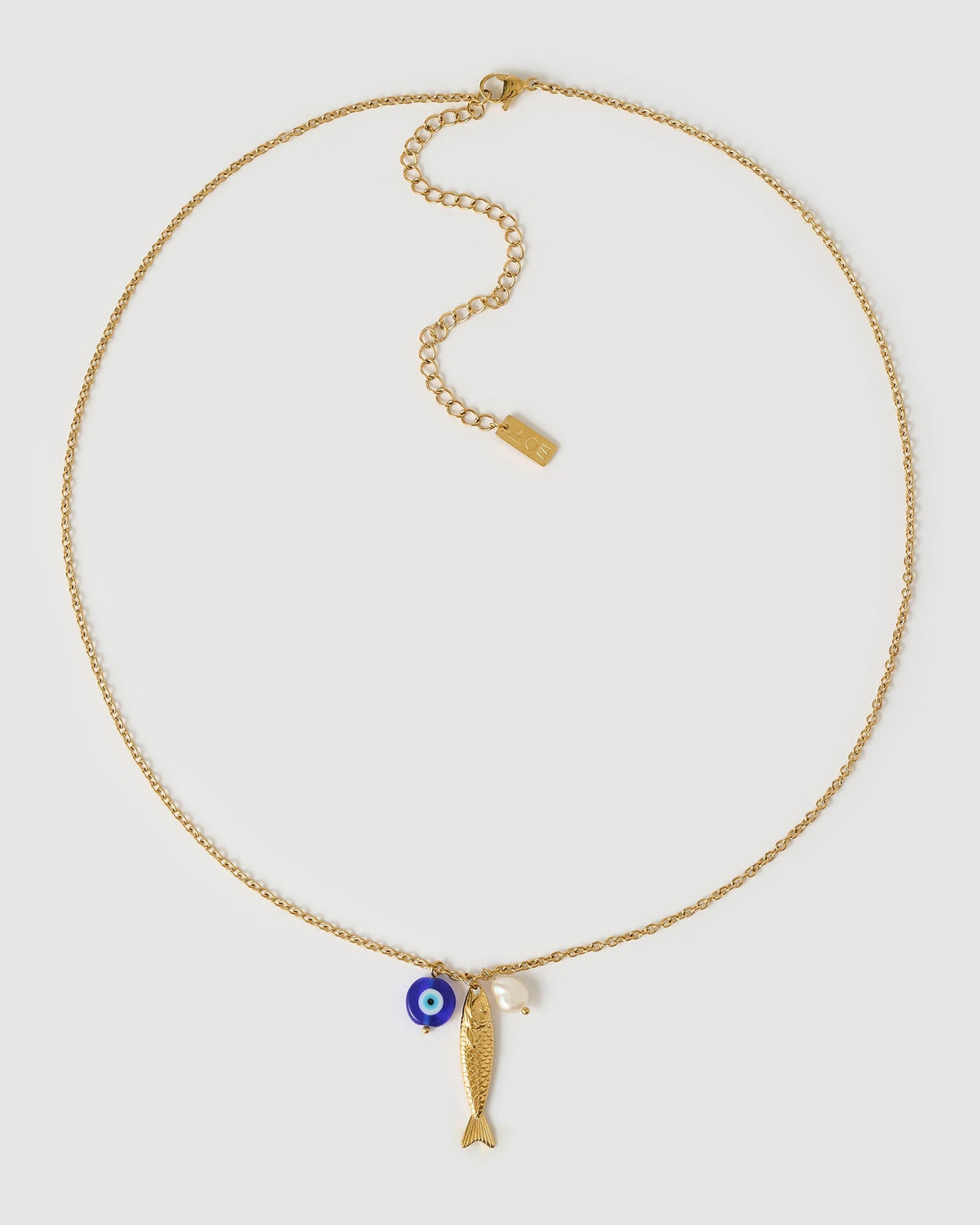 Colar Pingentes Sereia Sirena - Ouro 18K | SILLENE
