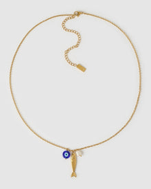 Colar Pingentes Sereia Sirena - Ouro 18K | SILLENE